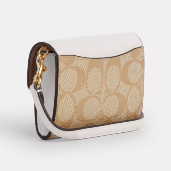 Last 1‼️Coach Mini Envelope Wallet With Strap CU172 Authentic - Picture 2 of 11